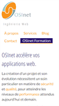 Mobile Screenshot of osinet.fr